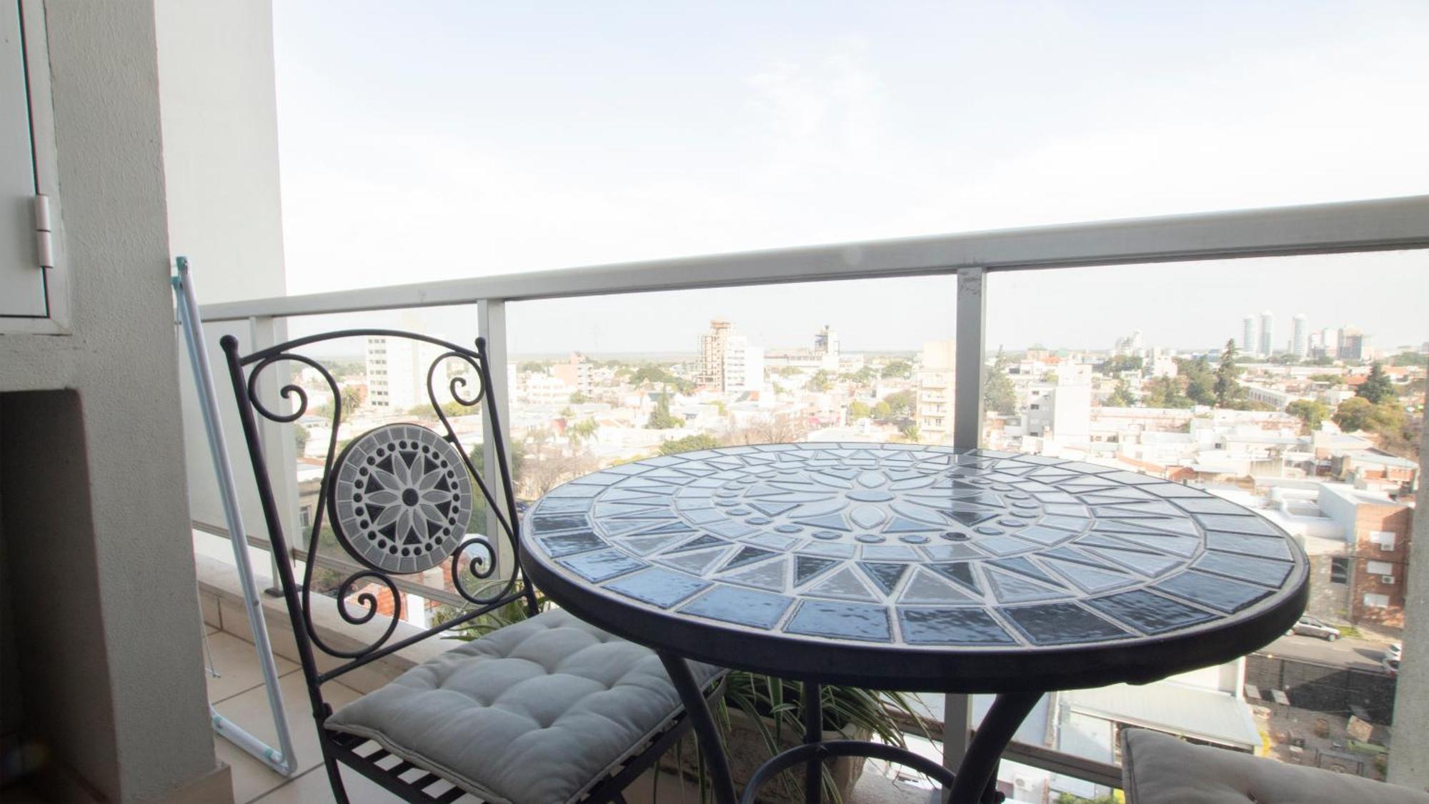 Dpto Sobre Bv Galvez Con Piscina Apartman Santa Fe Kültér fotó